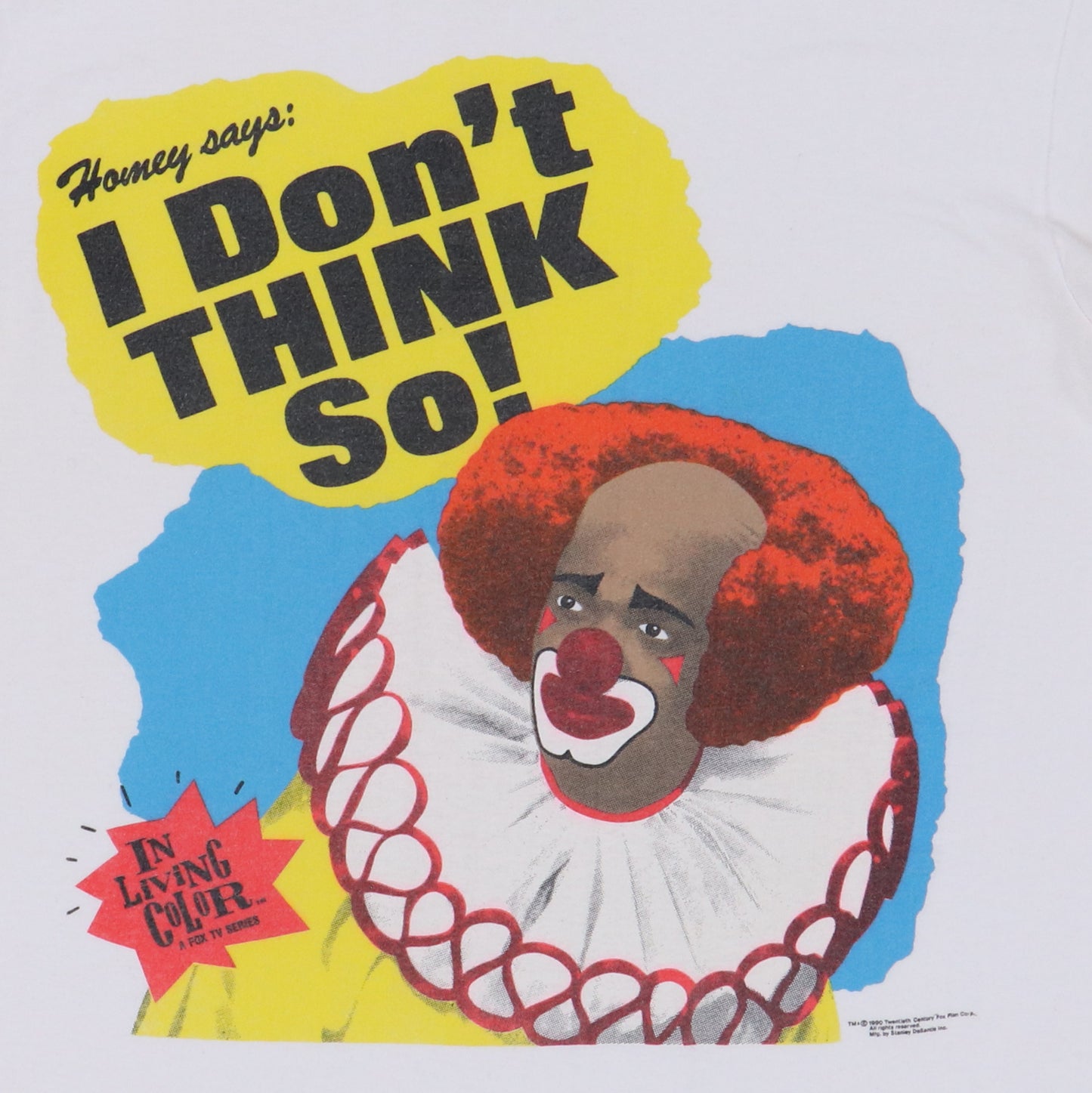 1990 Homey The Clown In Living Color Shirt