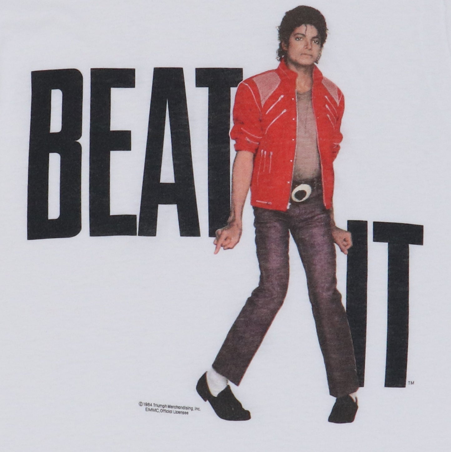 1984 Michael Jackson Beat It Shirt