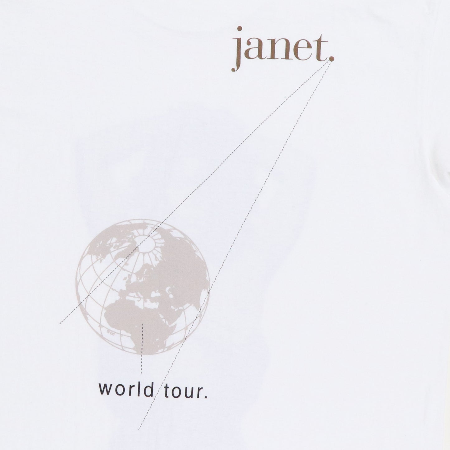 1993 Janet Jackson World Tour Shirt