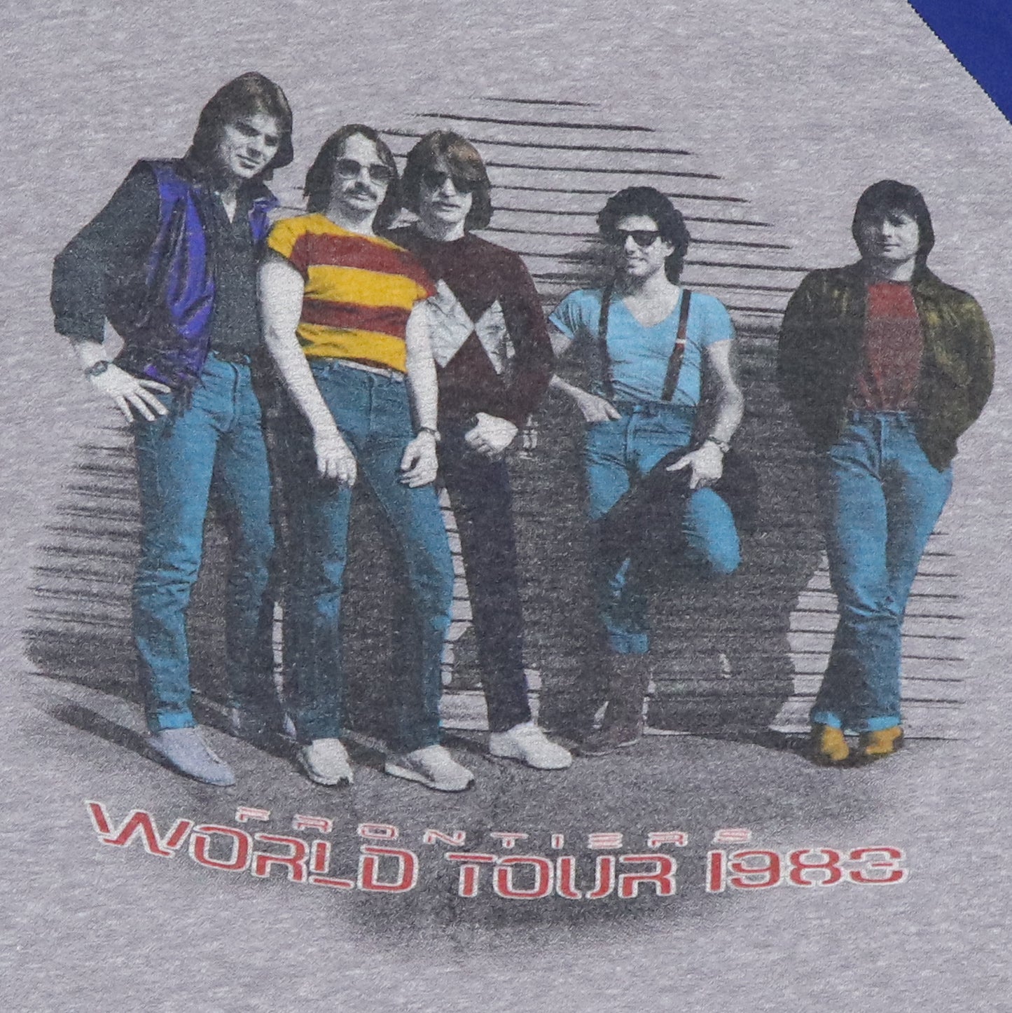 1983 Journey Frontiers Tour Jersey Shirt