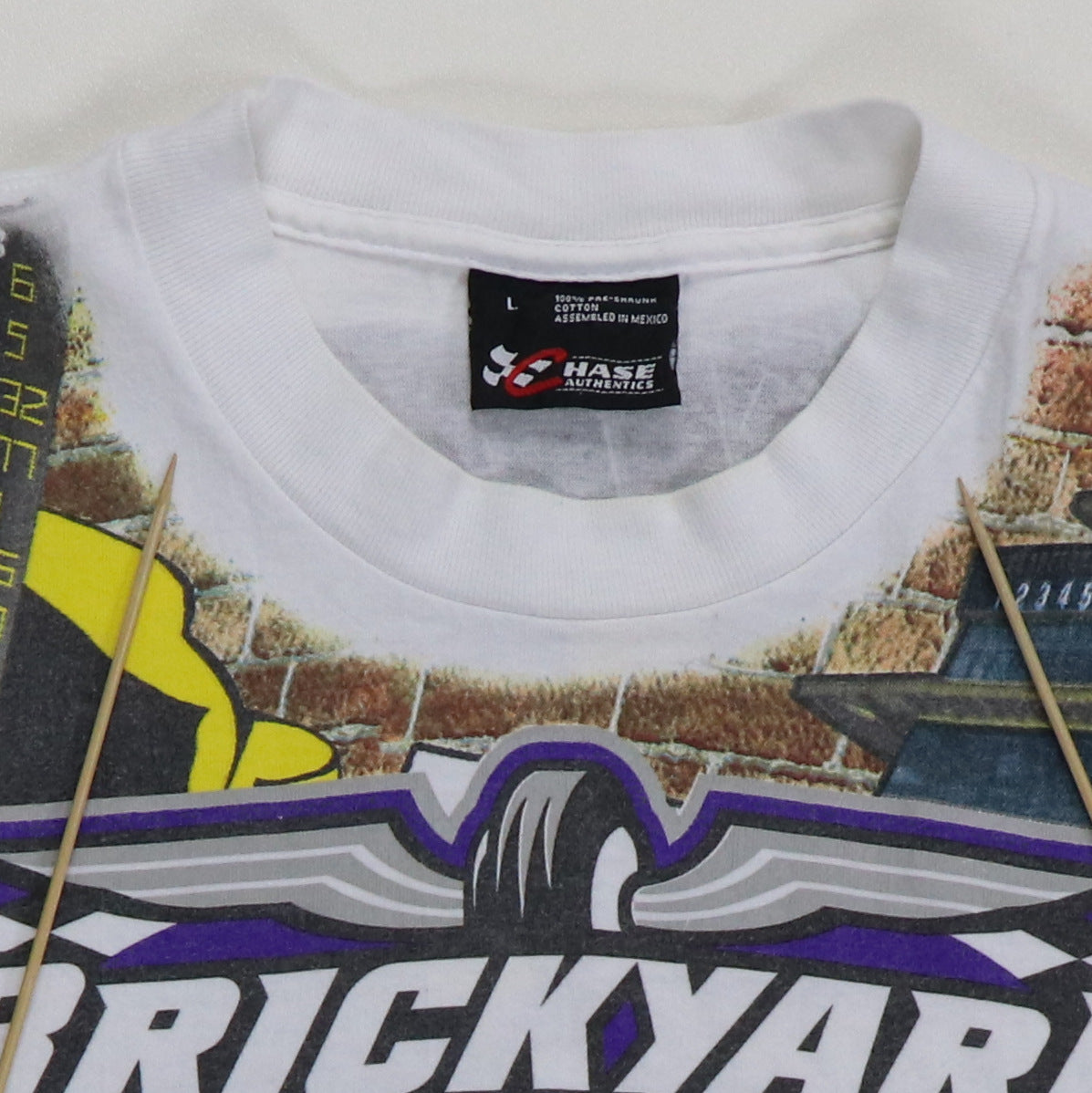 2000 Nascar Brickyard 400 All Over Print Shirt