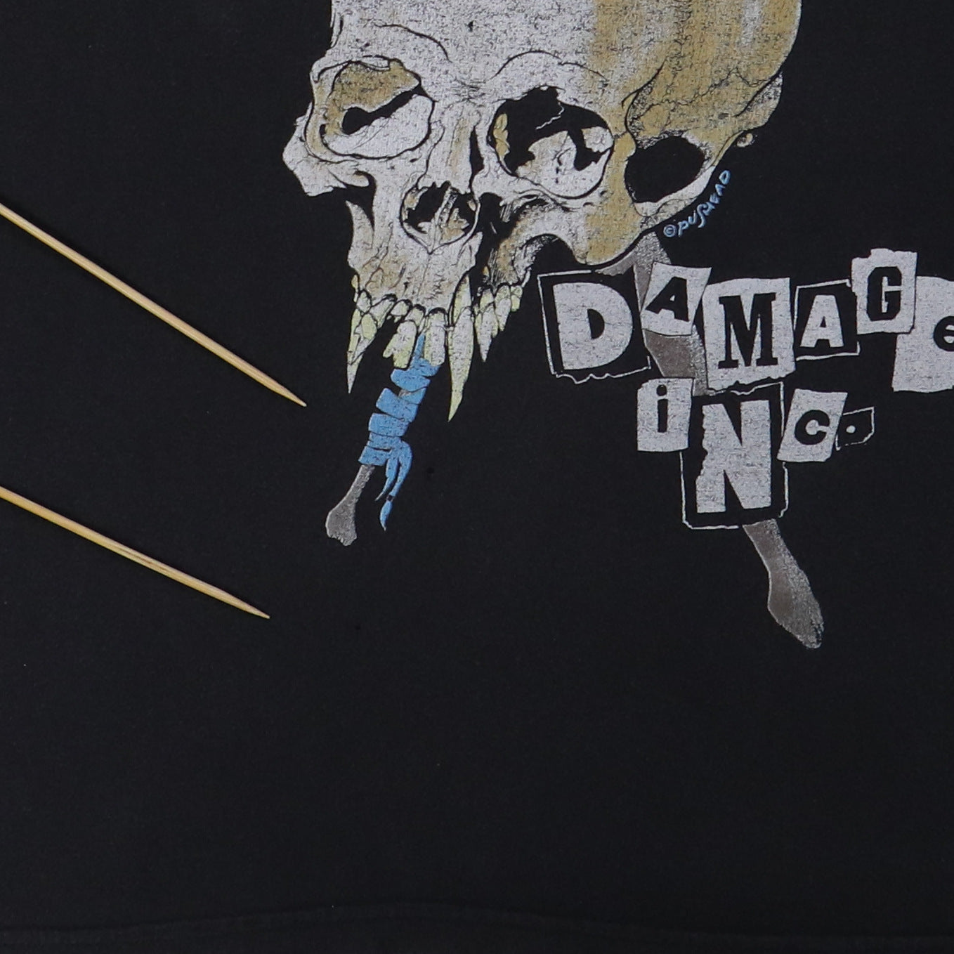 1980s Metallica Damage Inc Tour Shirt