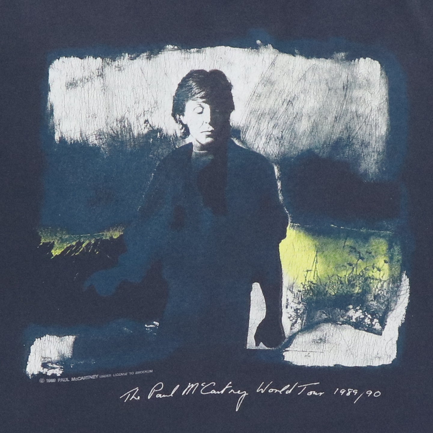 1989 Paul McCartney World Tour Shirt