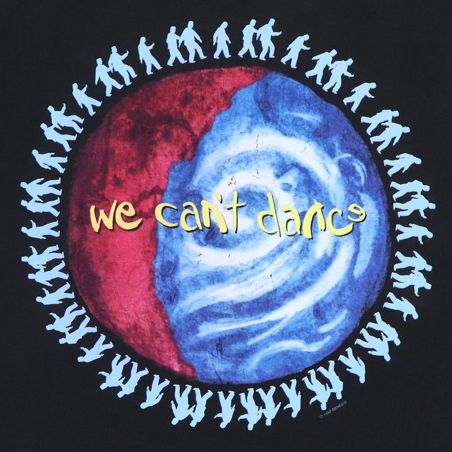 1992 Genesis We Can't Dance Tour Shirt