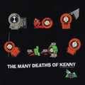 1998 South Park Many Deaths Of Kenny Shirt