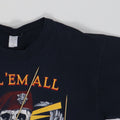 1980s Kill Em All Let God Sort Em Out Shirt