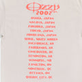 2002 Ozzy Osbourne Tour Color Change Shirt