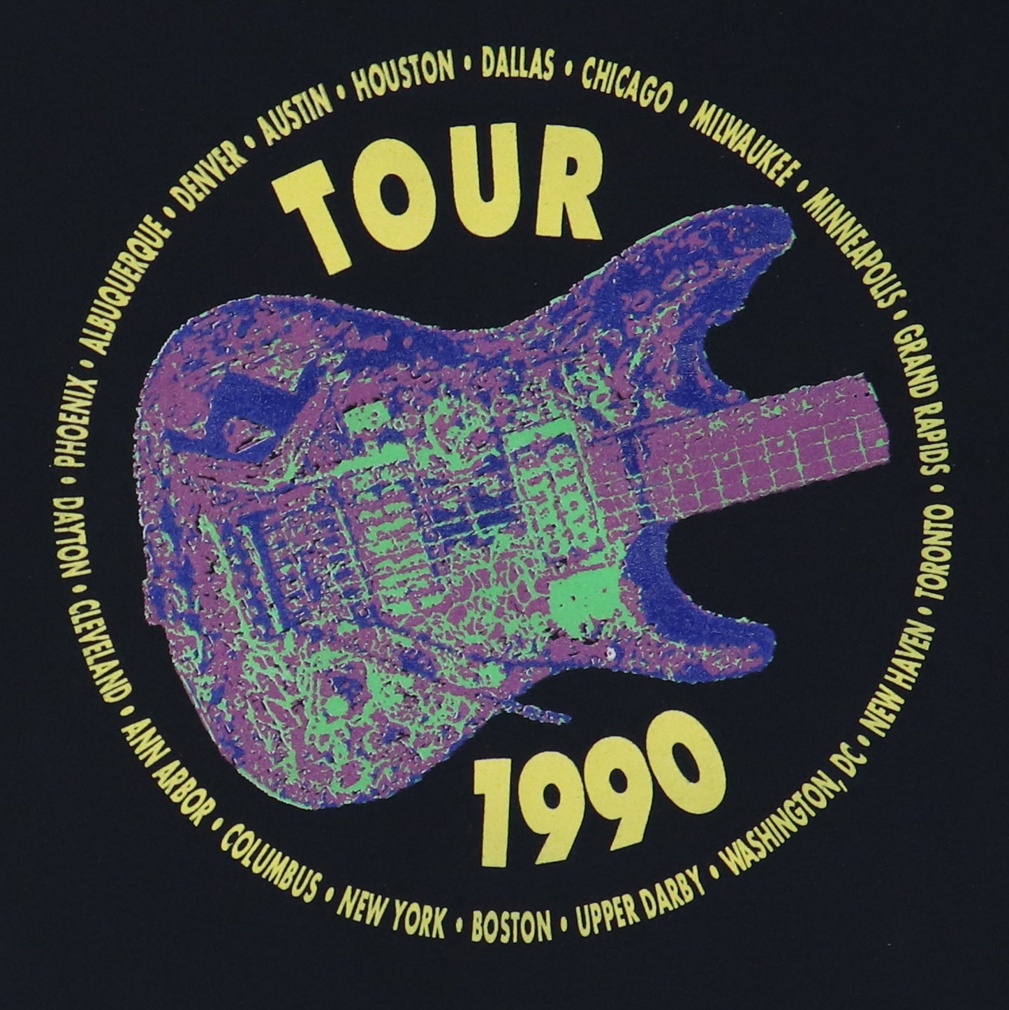 1990 Joe Satriani Tour Shirt