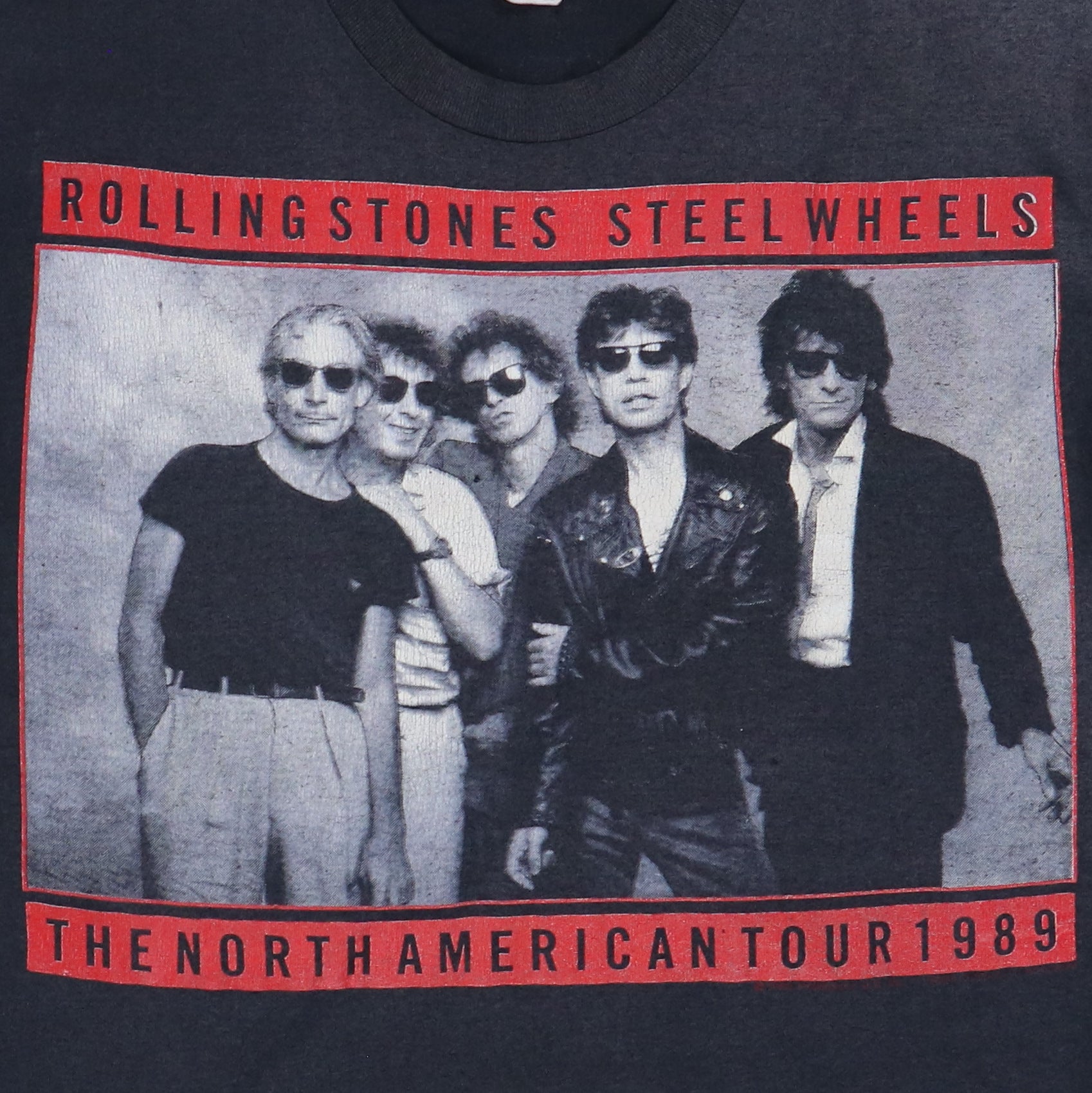 1989 Rolling Stones Steel Wheels Tour Shirt