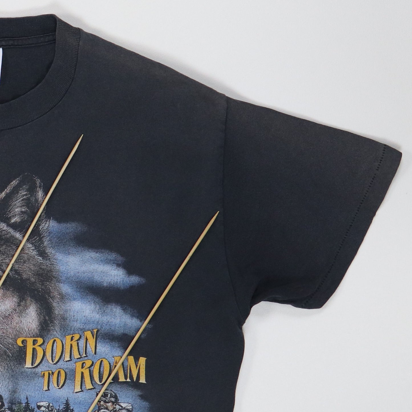 1990s Born To Roam Motorcycle Shirt