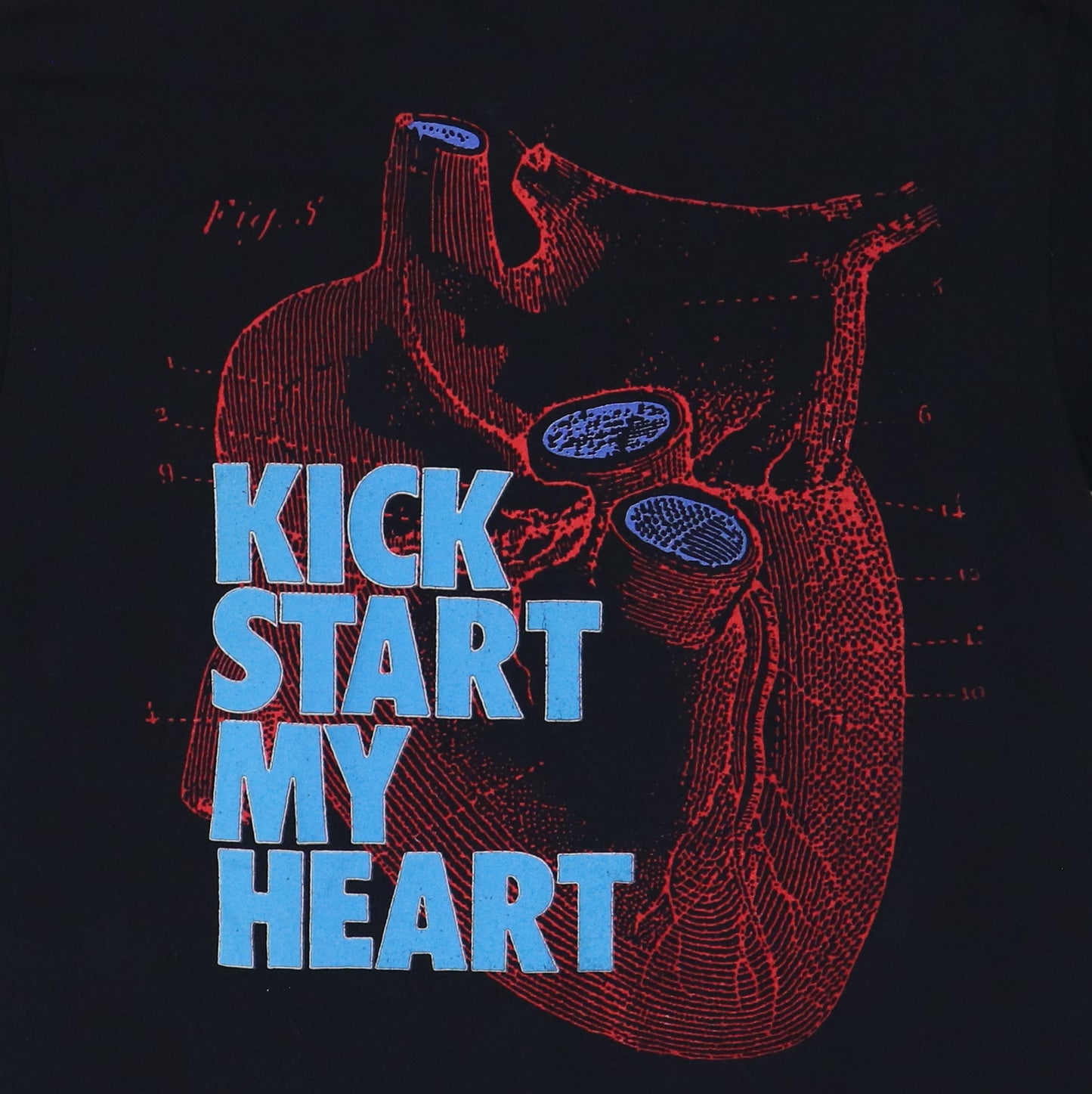 1989 Motley Crue Kick Start My Heart Shirt