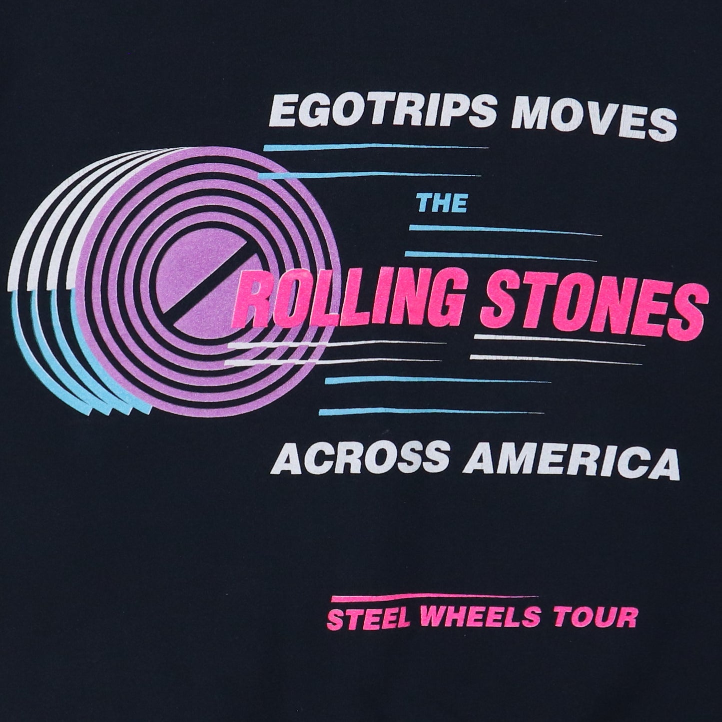 1989 Rolling Stones Steel Wheels Tour Crew Sweatshirt