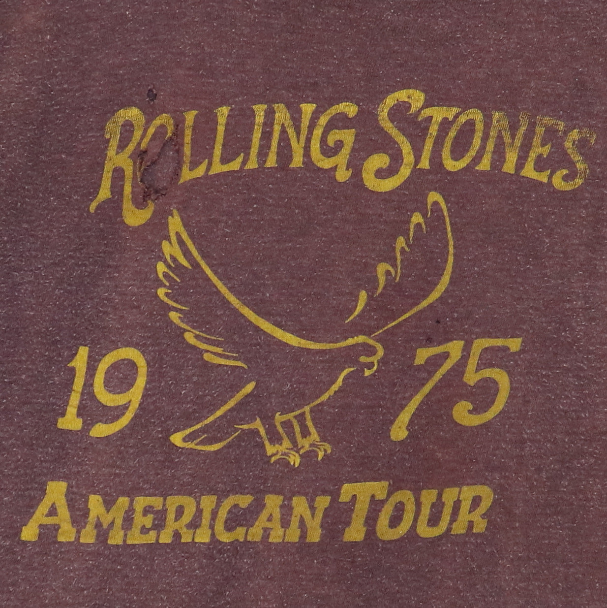 1975 Rolling Stones American Tour Shirt