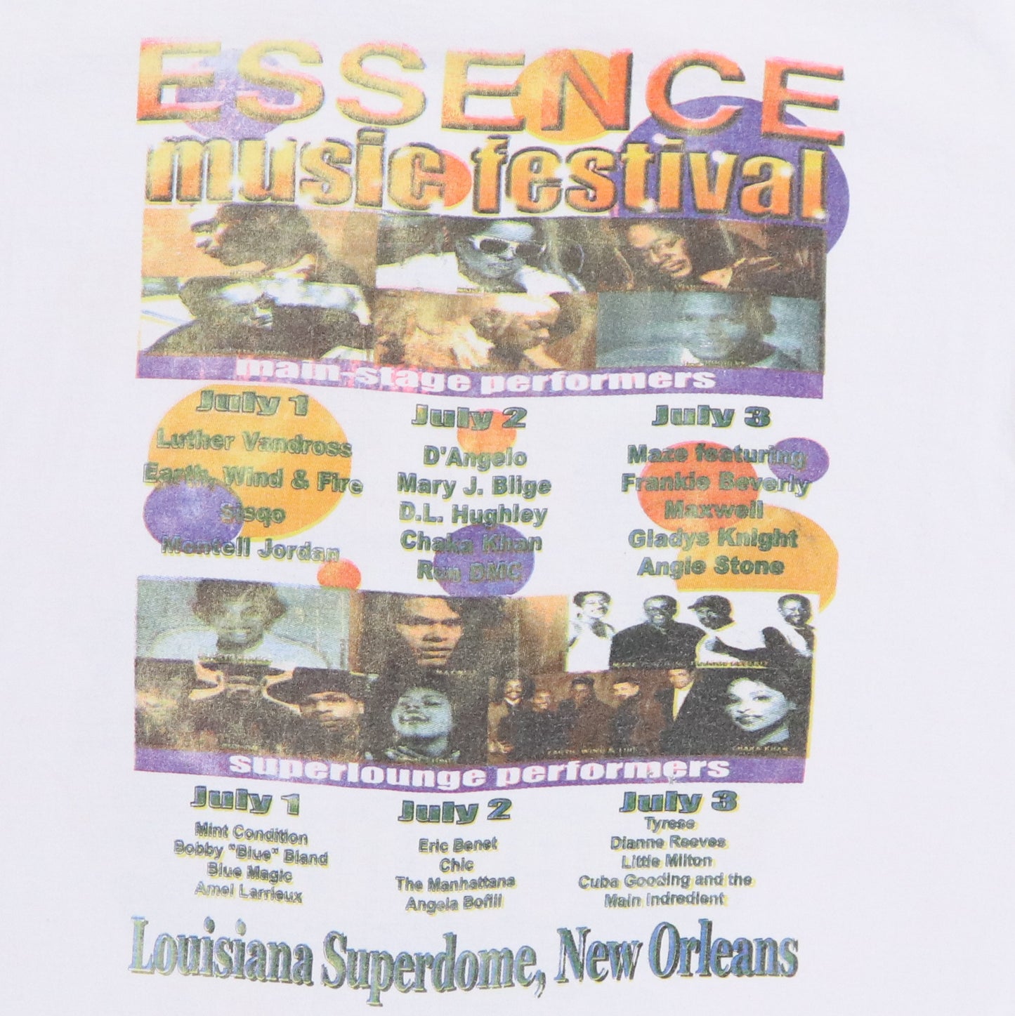 2000 Essence Music Festival Shirt