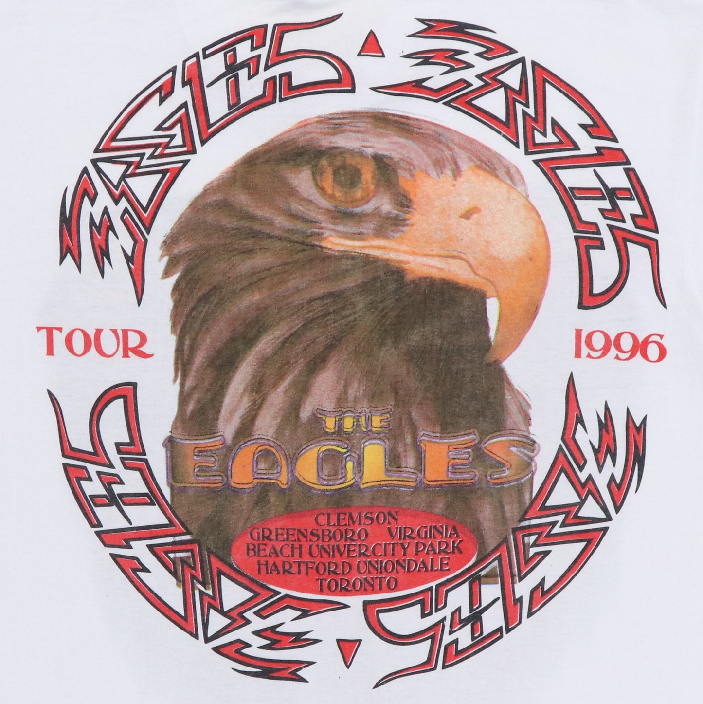 1996 Eagles Tour Shirt