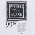 1990 Fleetwood Mac Behind The Mask Tour Shirt