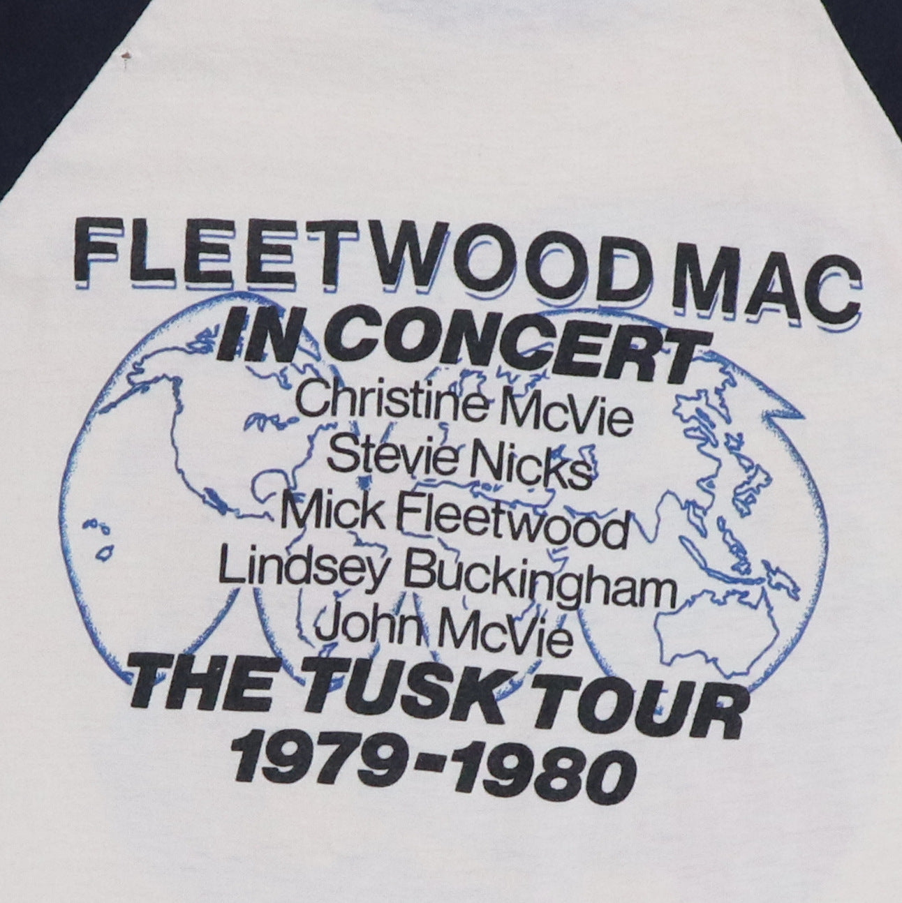 1979 Fleetwood Mac The Tusk Tour Jersey Shirt