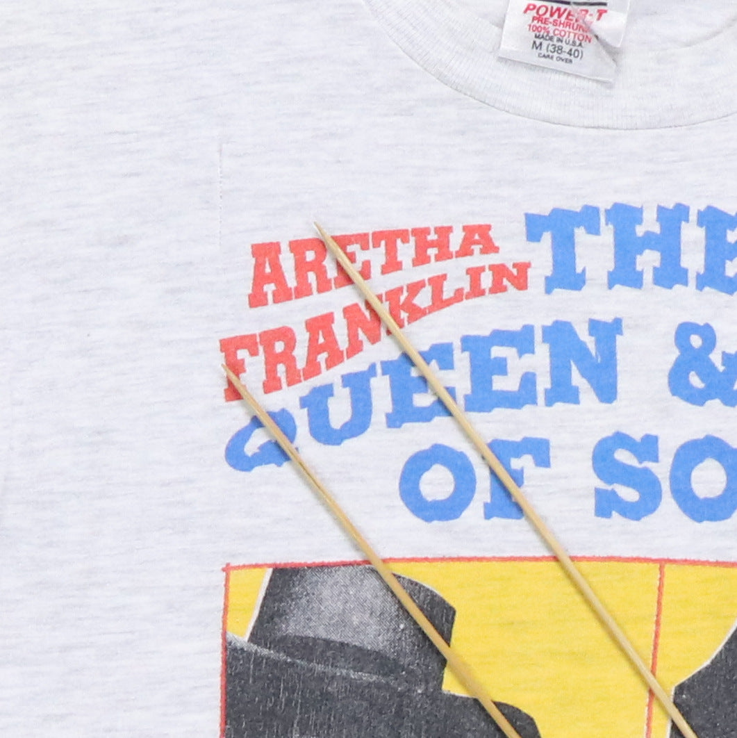 1991 James Brown Aretha Franklin Concert Shirt