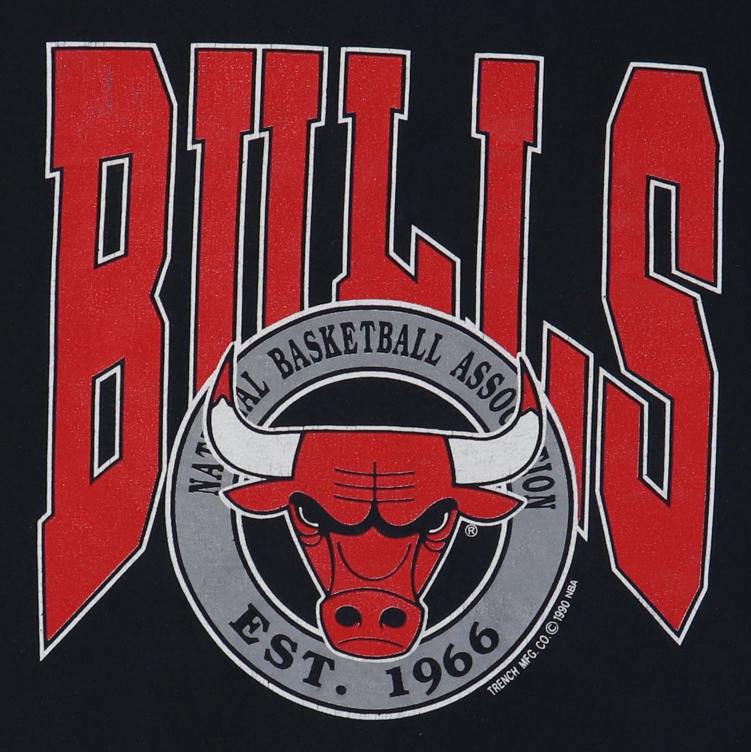 Original vintage 1990 Chicago Bulls NBA Shirt WyCo Vintage