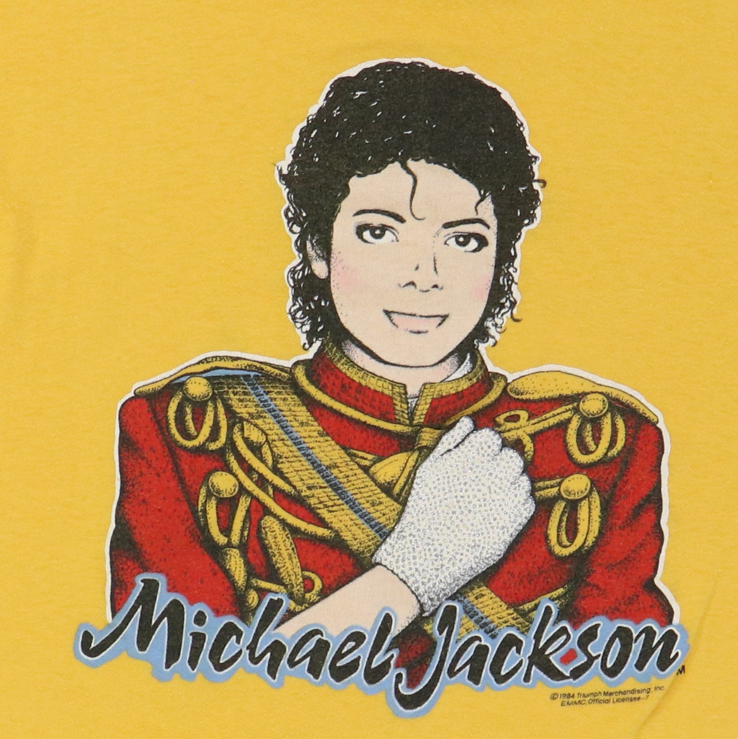 1984 Michael Jackson Sparkly Glove Shirt