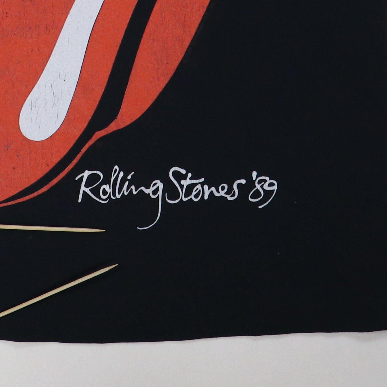 1989 Rolling Stones Steel Wheels Tour Shirt