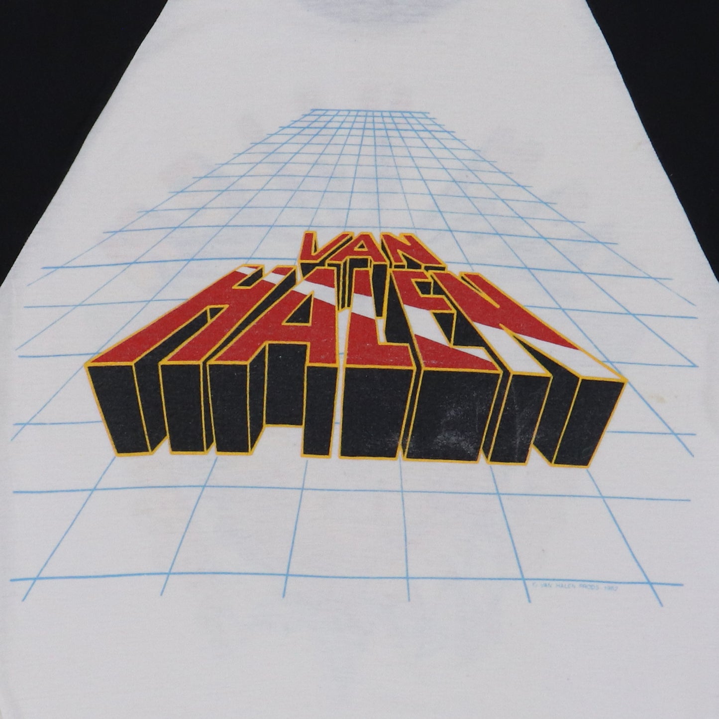 1982 Van Halen World Tour Jersey Shirt