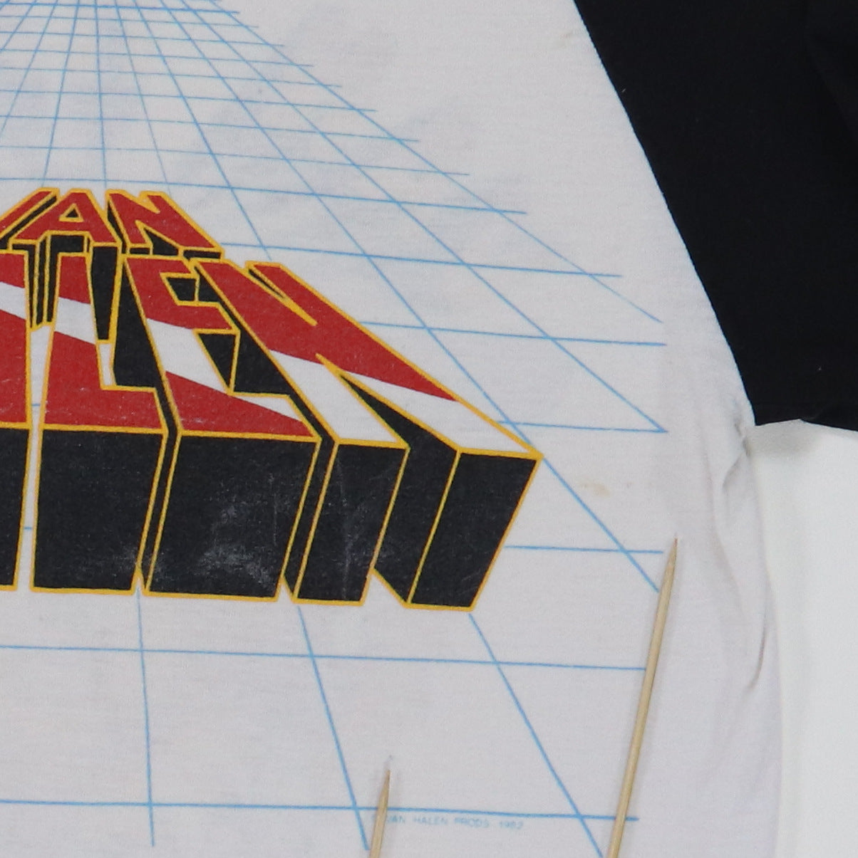 1982 Van Halen World Tour Jersey Shirt