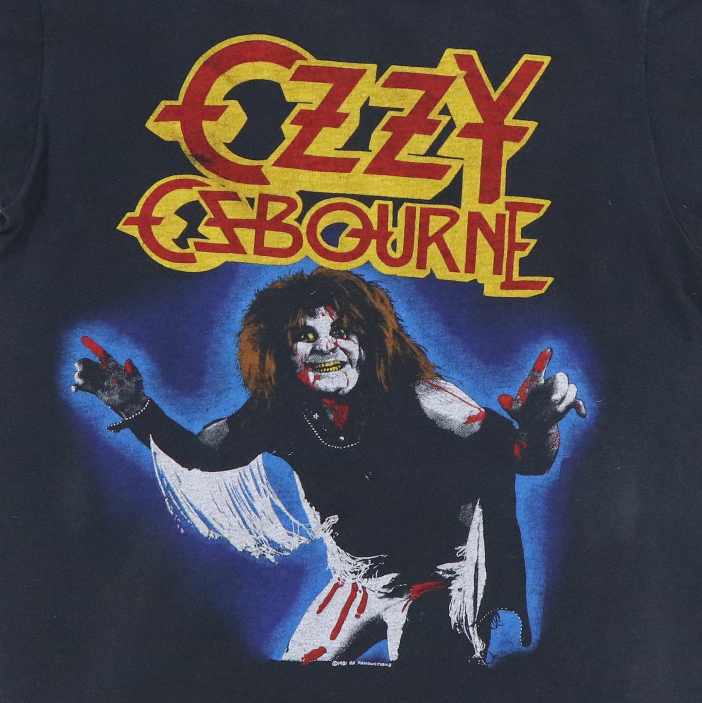 1981 Ozzy Osbourne Diary Of A Madman Shirt