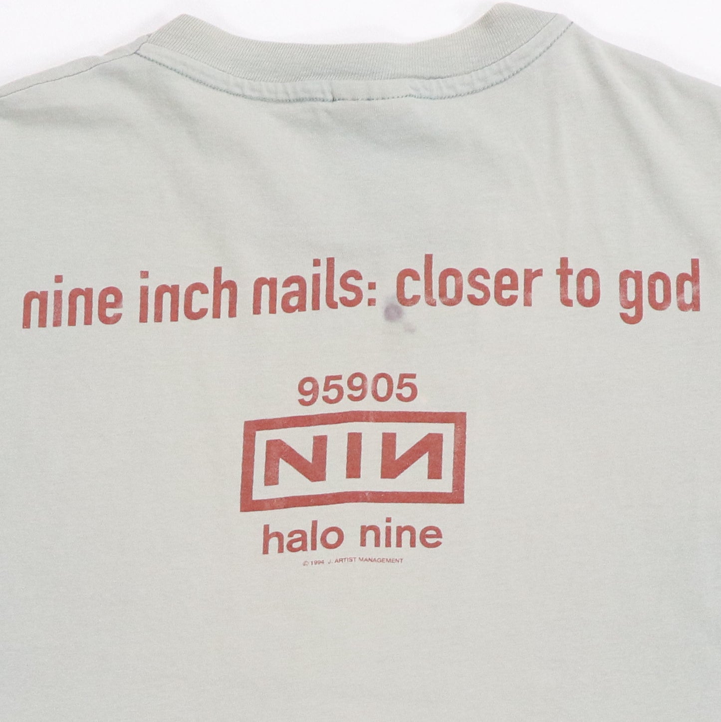 1994 Nine Inch Nails Closer To God Shirt