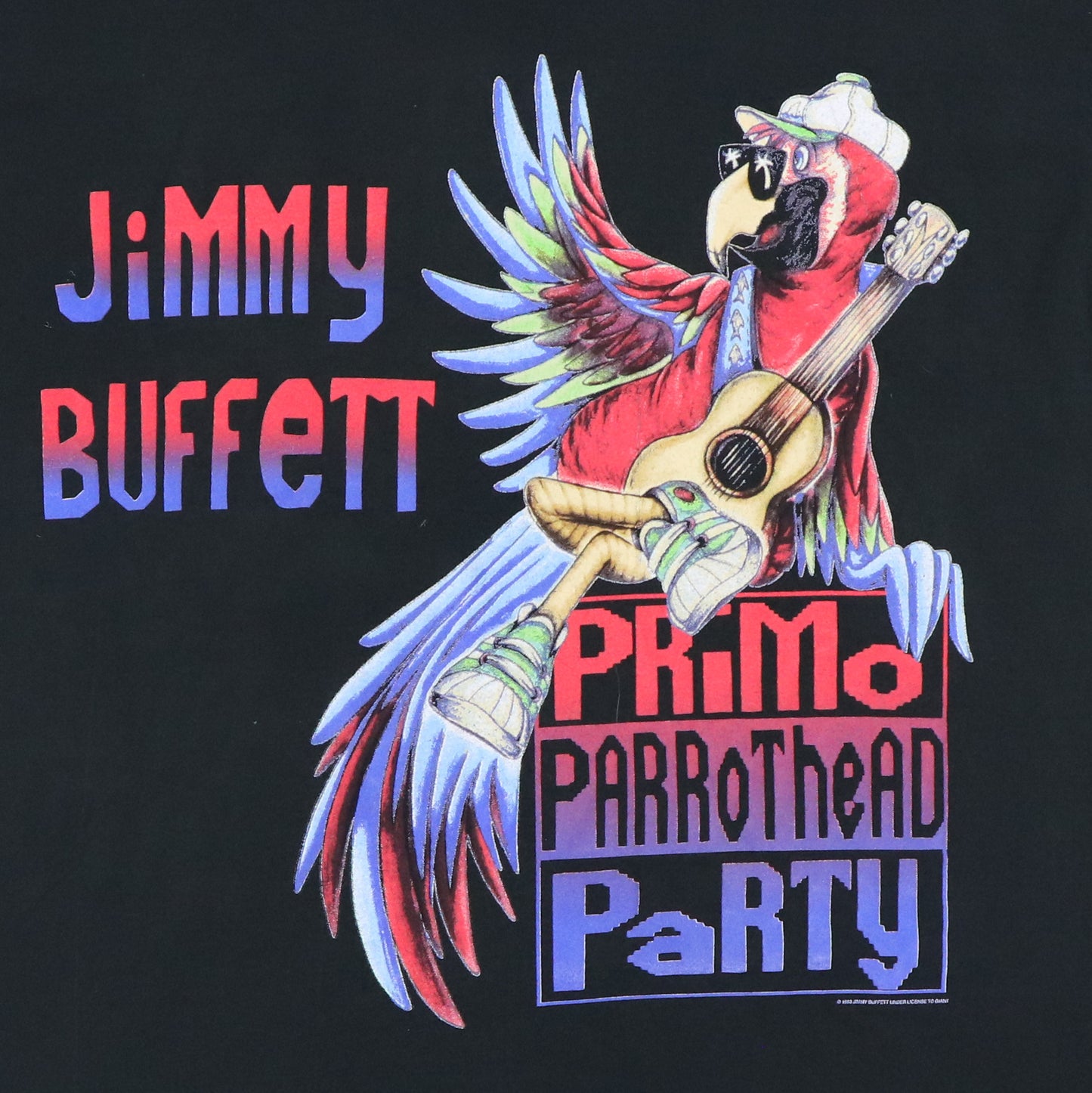 1993 Jimmy Buffett Parrothead Party Tour Shirt