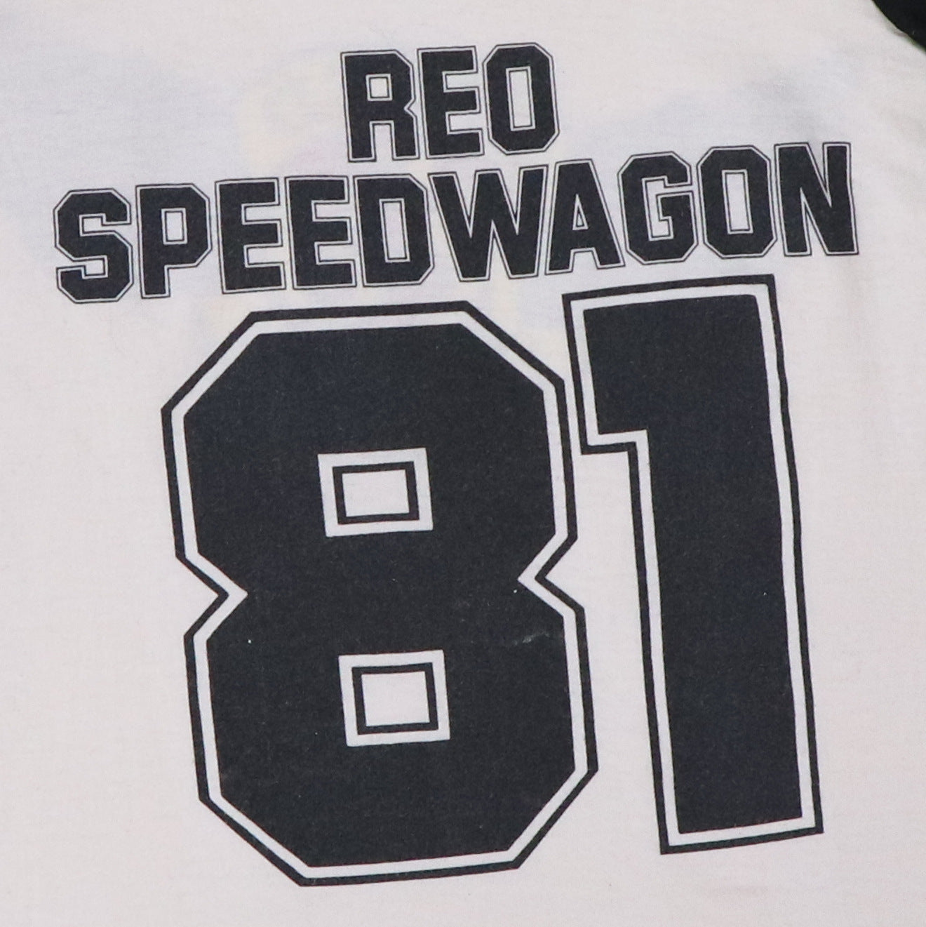 1981 REO Speedwagon Tour Jersey Shirt