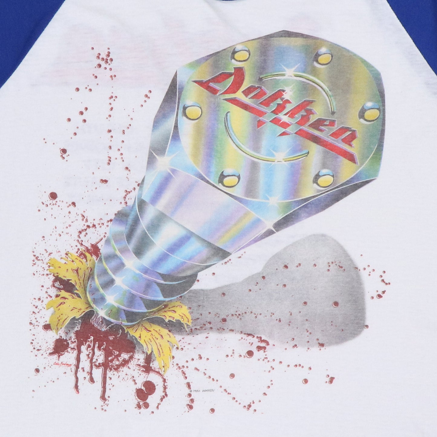 1985 Dokken Tour Jersey Shirt