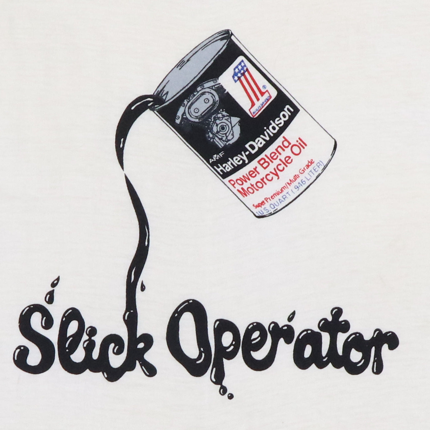 1970s Harley Davidson Slick Operator Champion Shirt