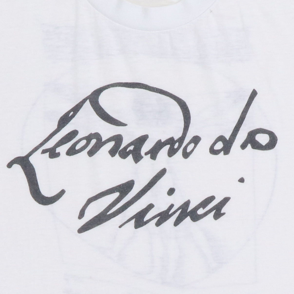 1980s Leonardo Di Vinci Shirt