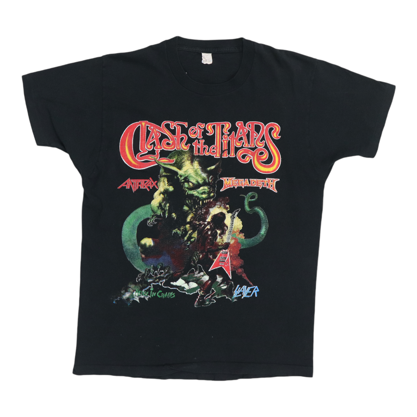 1990 Clash Of The Titans Tour Shirt