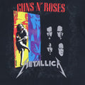 1992 Guns N Roses Metallica Tour Shirt