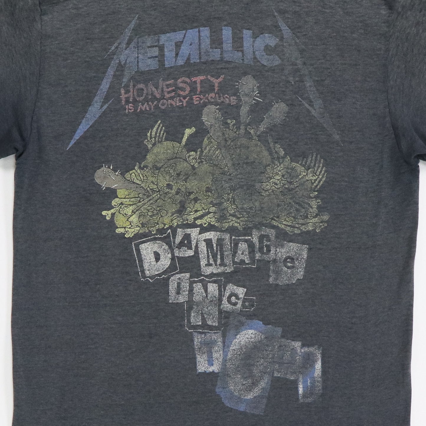 1987 Metallica Damage Inc Tour Shirt