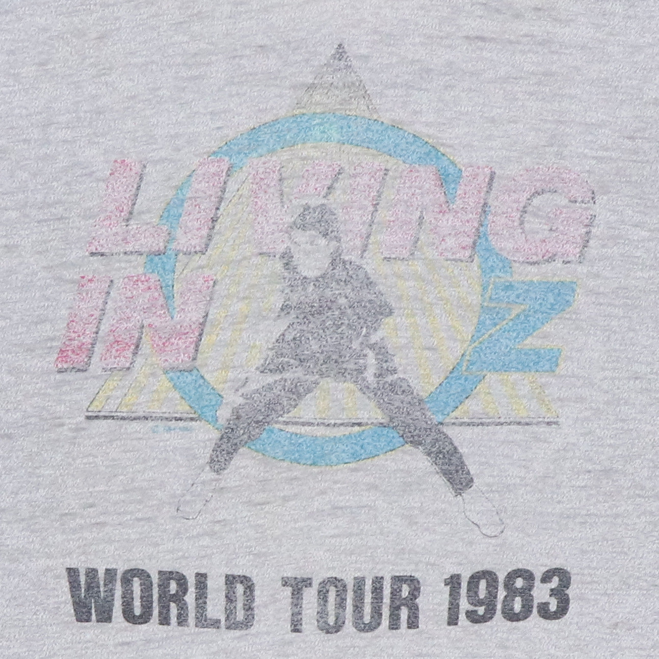 1983 Rick Springfield World Tour Shirt