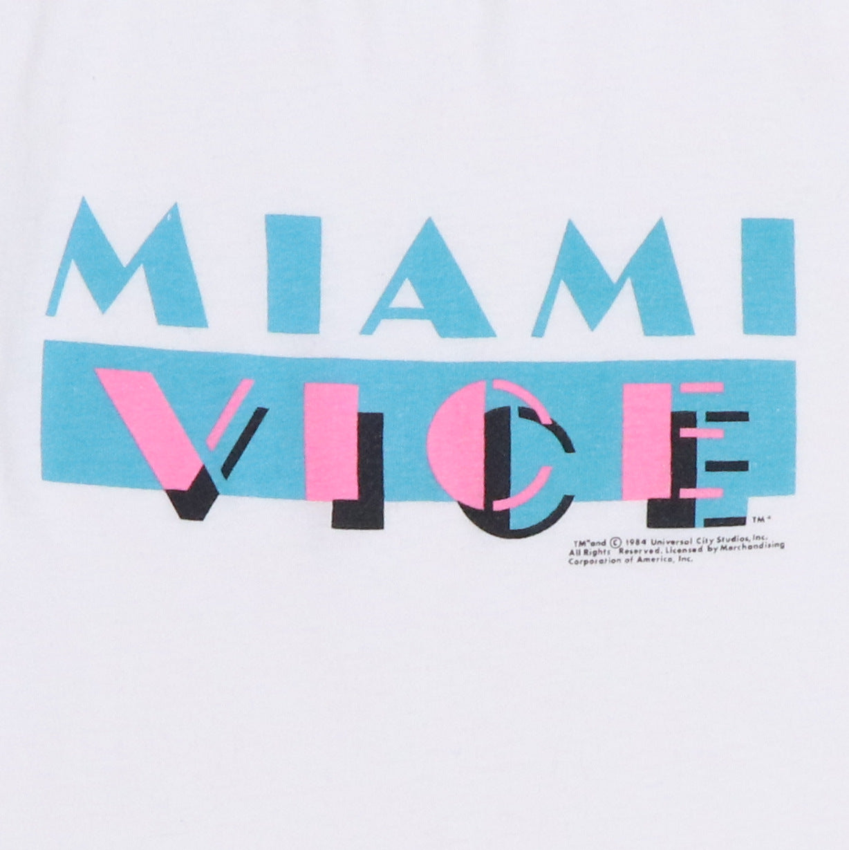 1984 Miami Vice Movie Promo Shirt