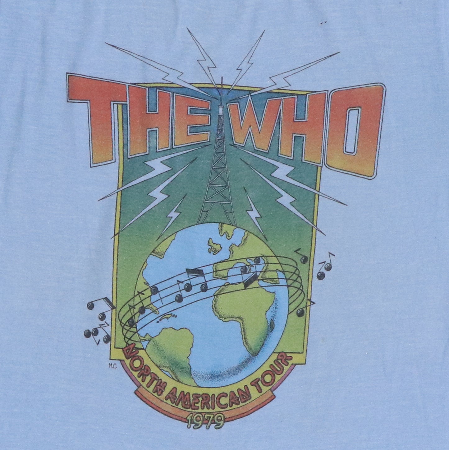 1979 The Who North American Tour Shirt