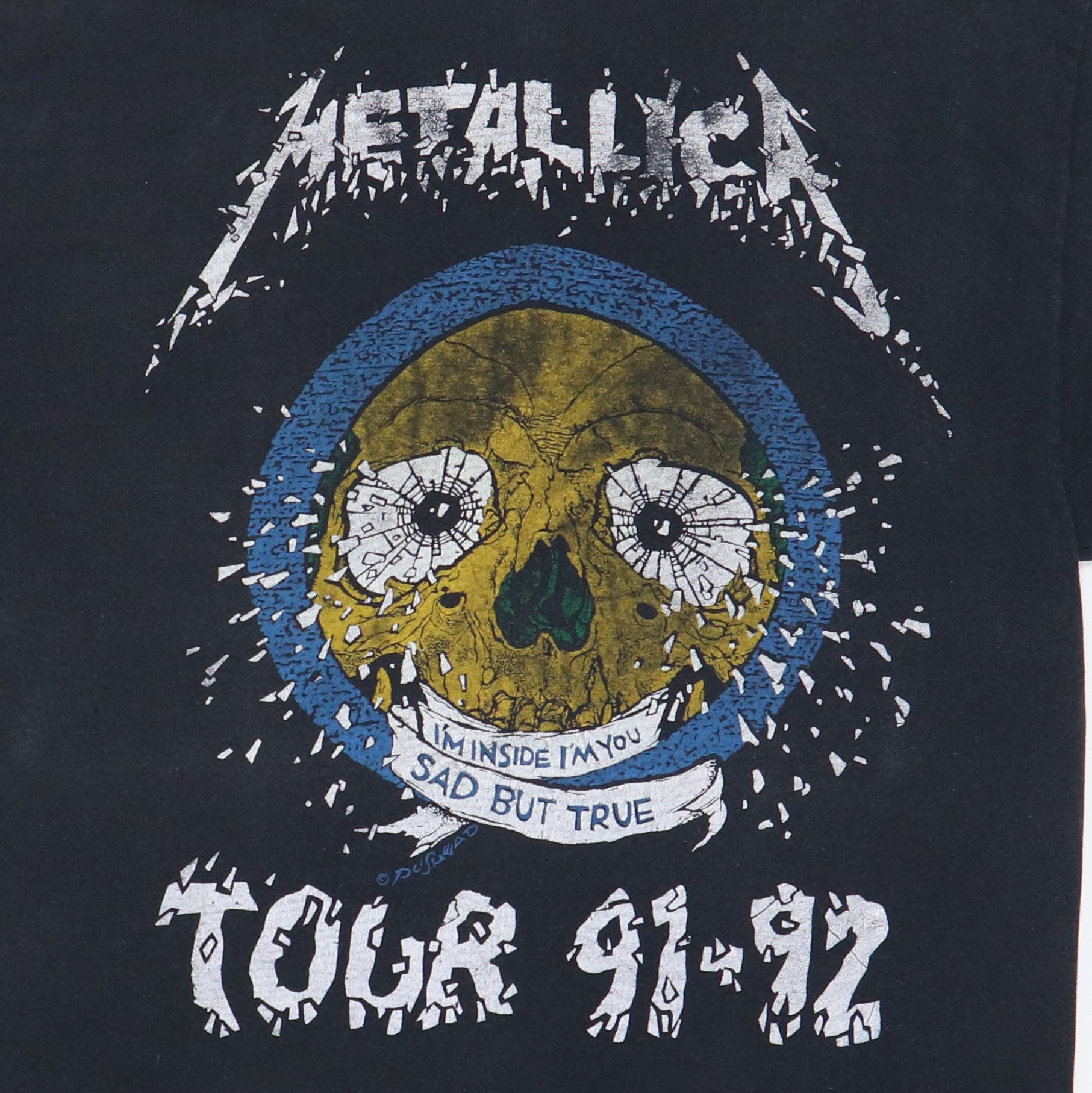 1991 Metallica Sad But True Tour Shirt – WyCo Vintage