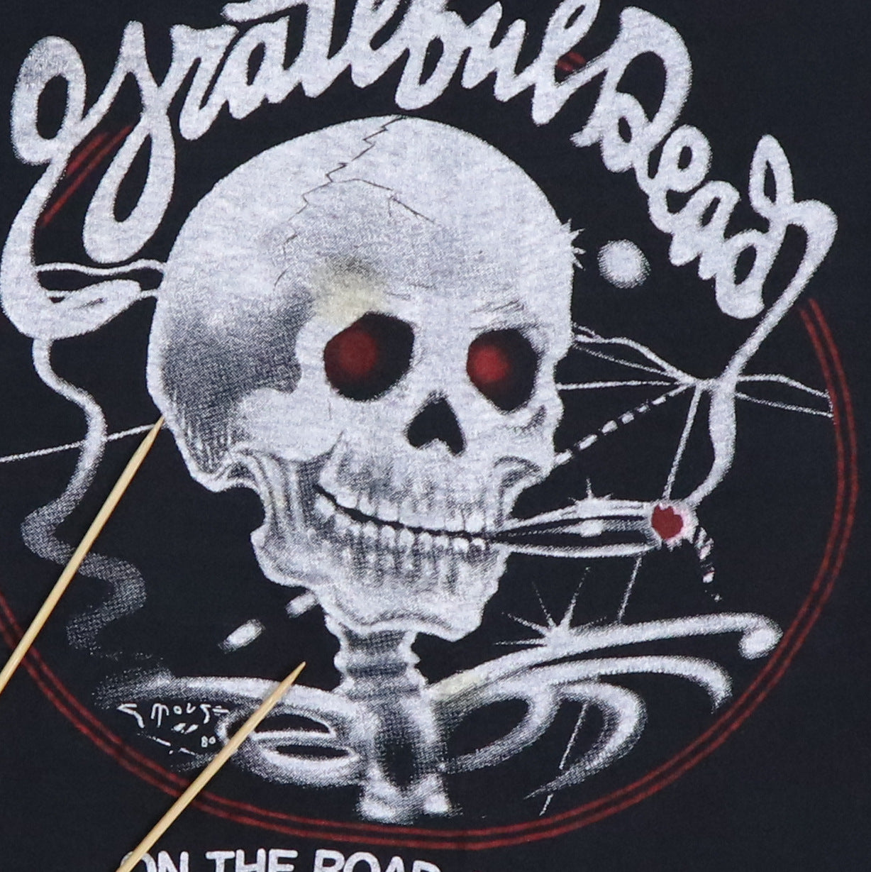 1980 Grateful Dead On The Road Again Tour Shirt