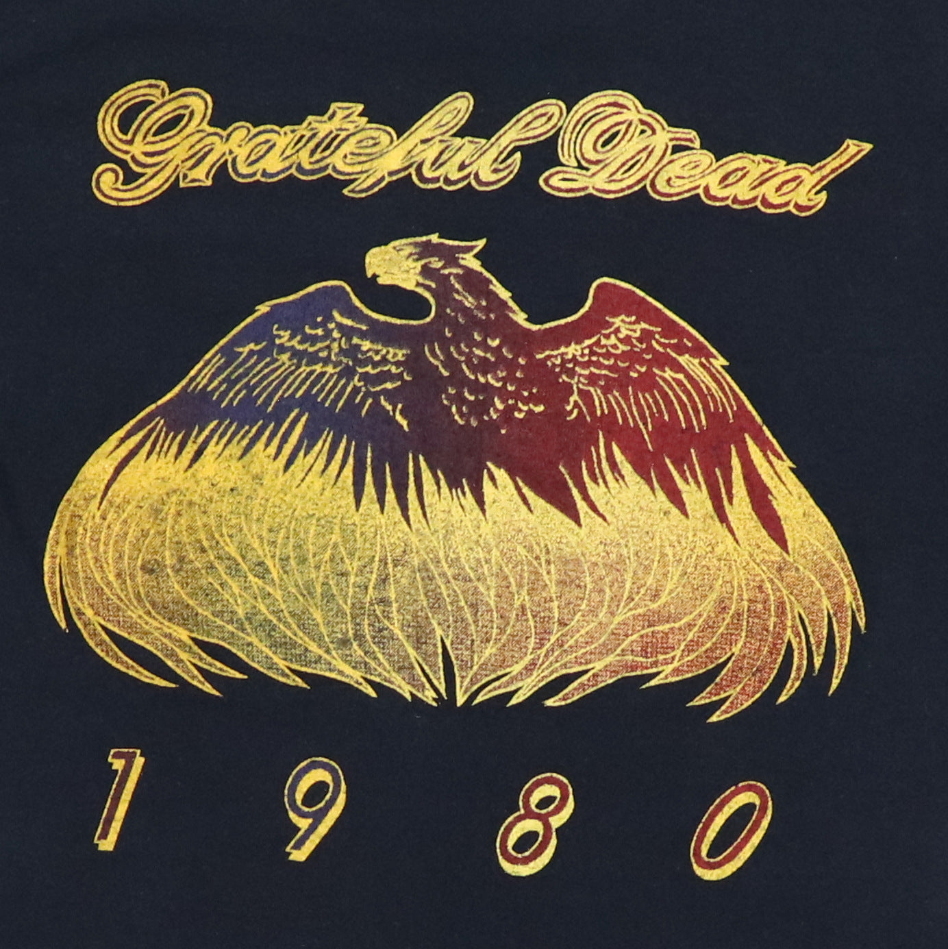 1980 Grateful Dead On The Road Again Tour Shirt