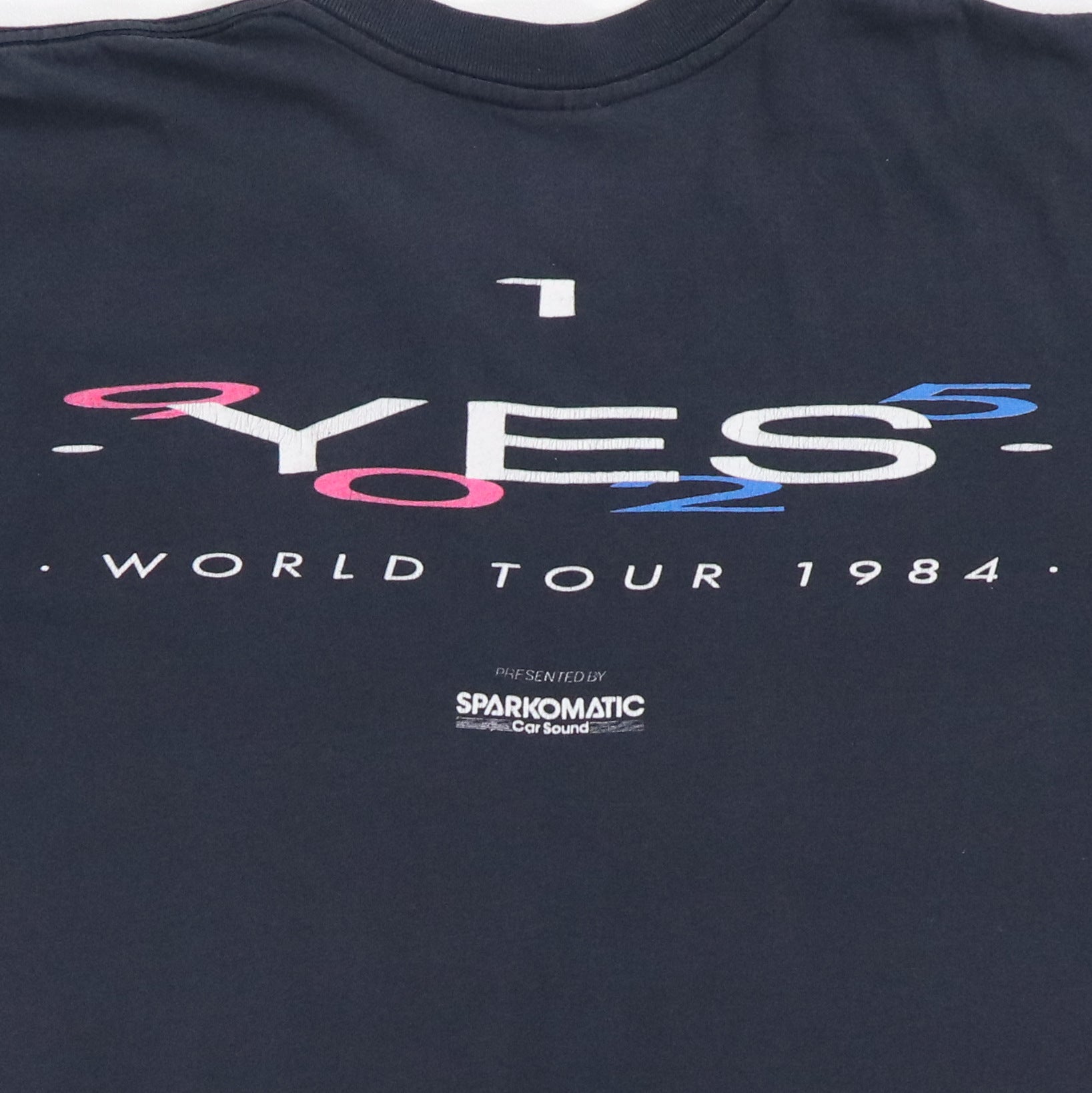 Store Vintage 1984 YES World Tour Concert T-Shirt