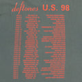 1998 Deftones Around The Fur Tour Shirt