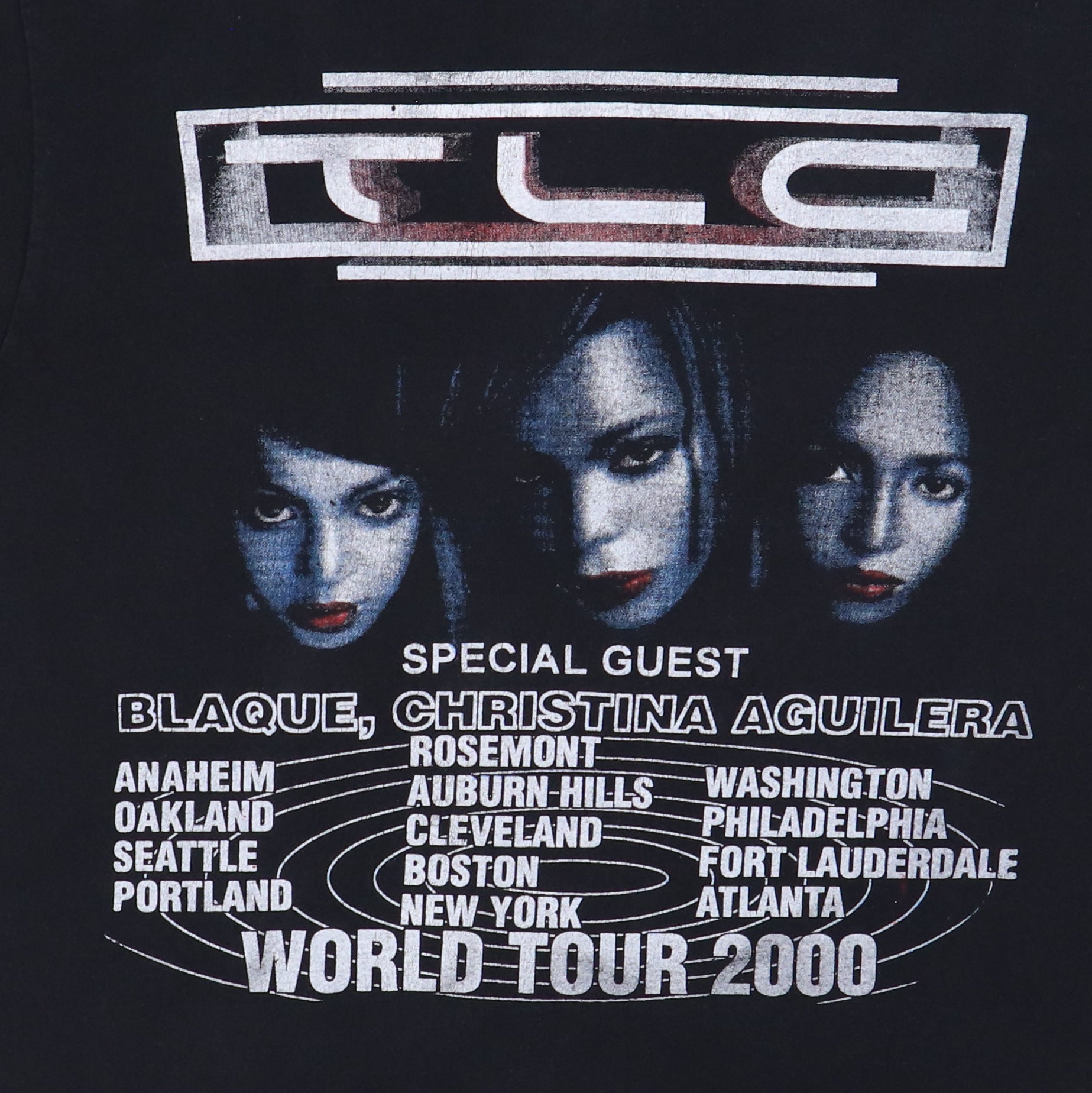 2000 TLC Fan Mail Tour Shirt – WyCo Vintage