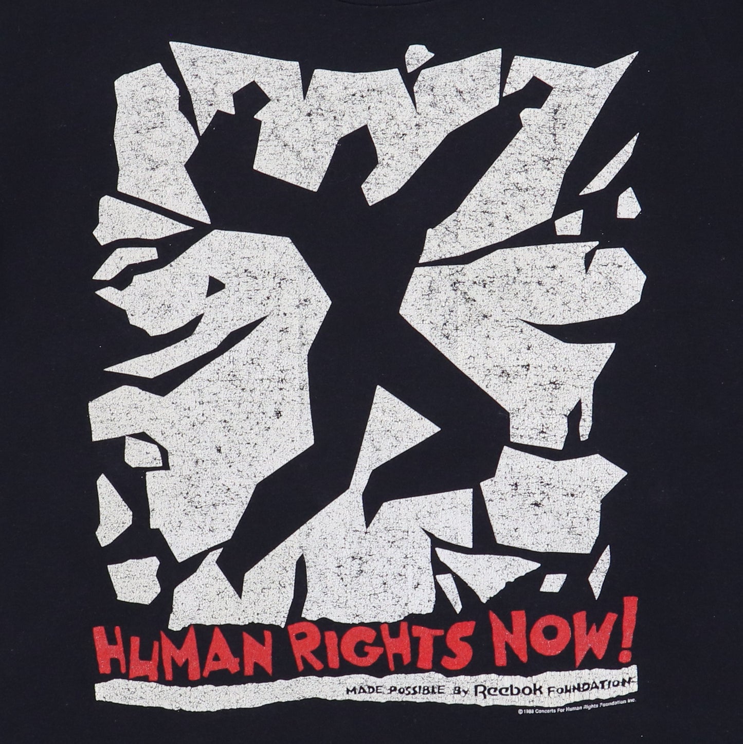 1988 Human Rights Now World Tour shirt