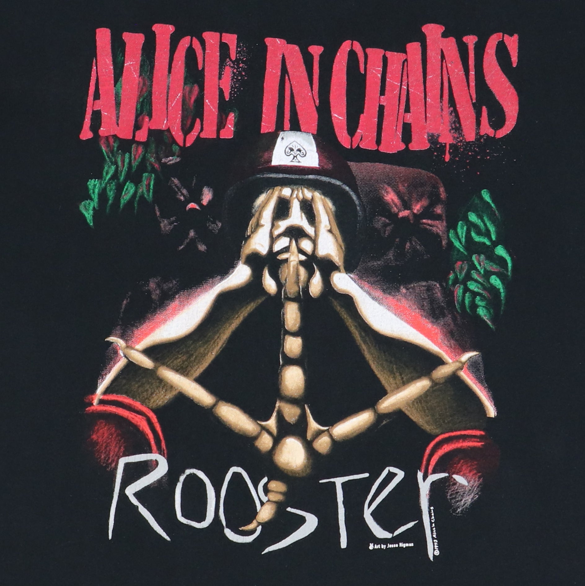 Alice in chains rooster 2024 shirt