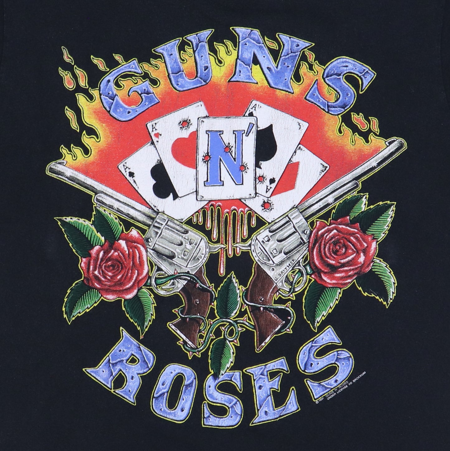 1991 Gun N Roses Tour Shirt