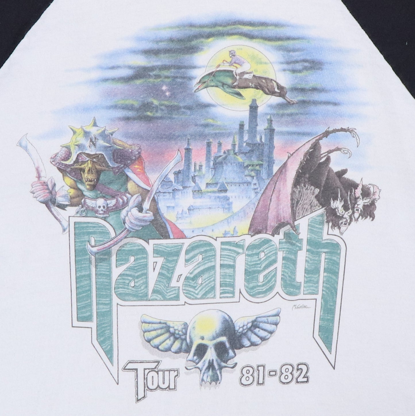 1981 Nazareth Tour Jersey Shirt